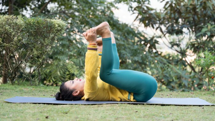 Aananda Balasana (Happy Baby Pose)