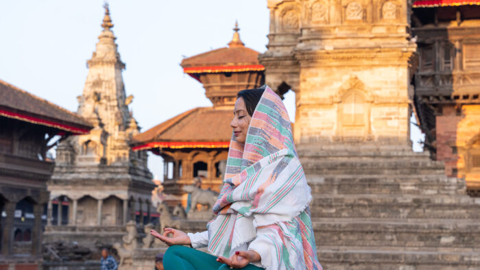 Nepali Women in Meditation