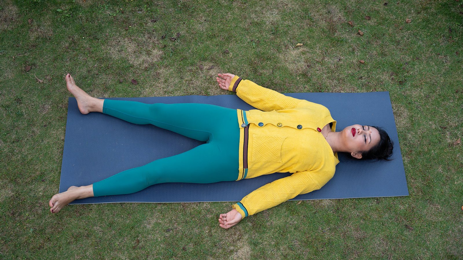 Shavasana (Corpse Pose) Top View