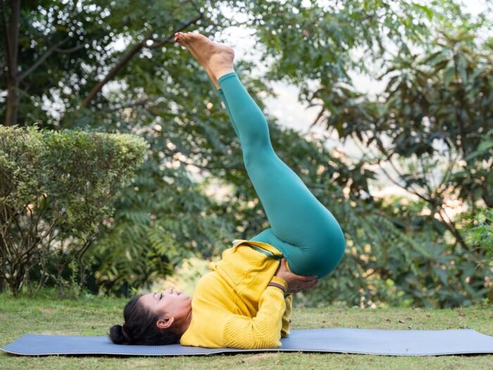 Viparita Karani Asana (Legs Up The Wall Pose)